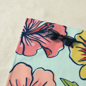 アロハハワイの花および姓 ビーチタオル (インサイチュ)