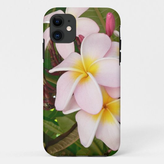 アロハハワイのFrangipaniはPlumerias開きます Case-Mate iPhoneケース (裏面)