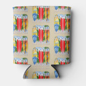 アロハハワイアイランドサーフィン 缶クーラー (正面)