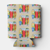 アロハハワイアイランドサーフィン 缶クーラー (裏面)