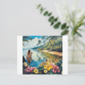 アロハハワイアンガール シーズンポストカード (スタンド正面)