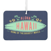 アロハハワイアンサーファーカーエアーフレッシュナー カーエアーフレッシュナー (裏面)