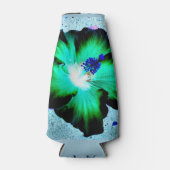 アロハハワイアンハイビスカスボトルラップ ボトルクーラー (正面)