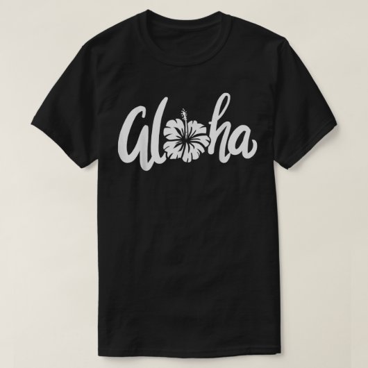 アロハハワイアンハワイ Tシャツ (デザイン正面)