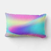 アロハハワイアンパイナップルホログラフィグラデーションック ランバークッション (裏面)
