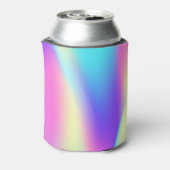 アロハハワイアンパイナップルホログラフィグラデーションック 缶クーラー (缶裏面)
