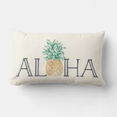 アロハハワイアンパイナップル ランバークッション (正面)