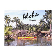 アロハハワイアンフラダンサーレトロ