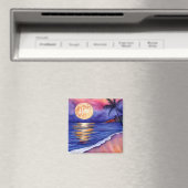 アロハハワイアンフルムーンオブカウアイ磁石 マグネット (インサイチュ (食洗機))