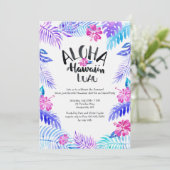 アロハハワイアン招待状 招待状 (スタンド正面)