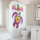 アロハハワイアン本生カメ シャワーカーテン (インサイチュ)