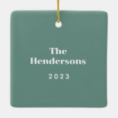 アロハハワイアン花 セラミックオーナメント (裏面)