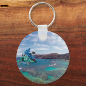 アロハハワイカメ キーホルダー (正面)