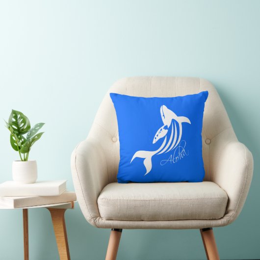 アロハハワイクジラ クッション (椅子)