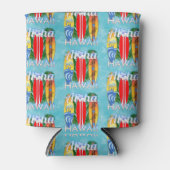 アロハハワイサマーサーフボード 缶クーラー (正面)