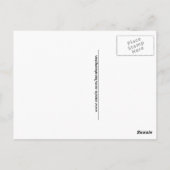 アロハハワイサンセット海2 ポストカード (裏面)