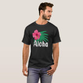 アロハハワイサーフィンレトロサンセット19 Tシャツ (正面フル)