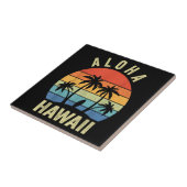 アロハハワイハワイアンアイランドシャツパームビーチサーフ タイル (側面)