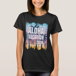 アロハハワイハワイアンバケーションマッチングファミリー Tシャツ