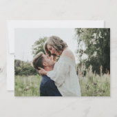 アロハハワイフォトビーチ結婚式セーブザデート セーブザデート (裏面)