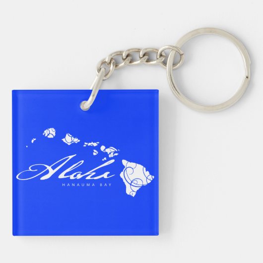 アロハハワイ諸島 キーホルダー (裏面)
