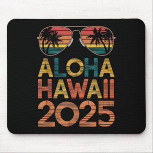 アロハハワイ2025夏の旅行に最適ビーチ李 マウスパッド