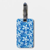 アロハハワイ（ブルース） ラゲッジタグ (裏面縦)