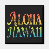 アロハハワイ マグネット (正面)