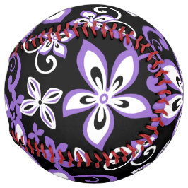 アロハハワイ（黒/紫） ソフトボール