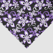 アロハハワイ（黒/紫） 薄葉紙 (詳細)