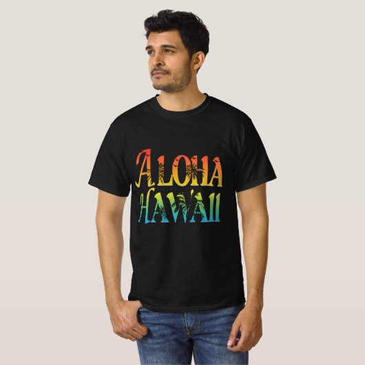アロハハワイ Tシャツ (正面フル)
