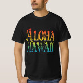 アロハハワイ Tシャツ (正面)