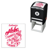 アロハハワイSurf Rider Thunder_Cove セルフインキングスタンプ (インサイチュ)