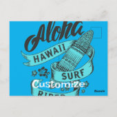 アロハハワイSurf Rider Thunder_Cove ポストカード (裏面)
