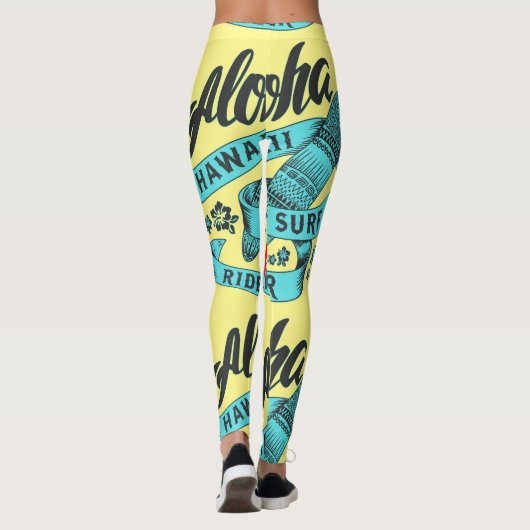 アロハハワイSurf Rider Thunder_Cove レギンス (裏面)