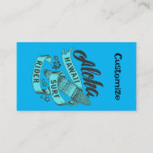 アロハハワイSurf Rider Thunder_Cove 名刺 (裏面)