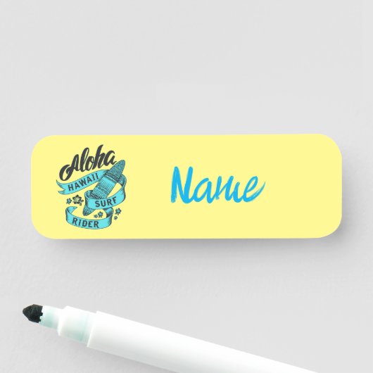 アロハハワイSurf Rider Thunder_Cove 名札 (インサイチュ)