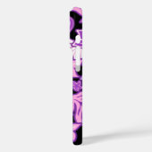 アロハハートハワイアンハイビスカストロピカルバイオレット Case-Mate iPhoneケース (裏面 / 左)