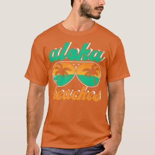 アロハバケーション ビーチ トラベル トリップ ハワイ島 オセ Tシャツ