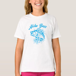 アロハバスフィッシャーマンスタイル ブルー Tシャツ