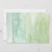 アロハパイナップルハイビスカストロピカルカクテルシャワー 招待状 (裏面)