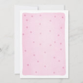 アロハパイナップル誕生日トロピカルルアウ（ハワイ式宴会）ハワイピンク 招待状 (裏面)