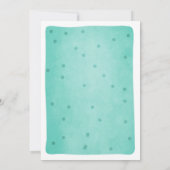 アロハパイナップル誕生日トロピカルルアウ（ハワイ式宴会）ハワイ 招待状 (裏面)