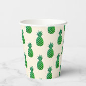 アロハパイナップル 紙コップ (裏面)