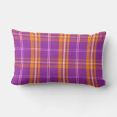 アロハパッチワークハワイアン熱帯プリント – バイオレット アウトドアクッション (裏面)