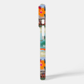 アロハパラダイスハワイアンヴィンテージはがきケースメイト Case-Mate iPhoneケース (裏面 / 左)