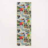 アロハパラダイスハワイアンヴィンテージはがき ヨガマット (正面)