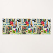 アロハパラダイスハワイアンヴィンテージはがき ヨガマット (正面(横))