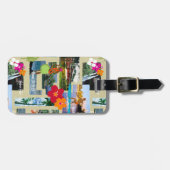 アロハパラダイスハワイアンヴィンテージはがき ラゲッジタグ (正面横)