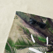 アロハパームツリーズ ビーチタオル (インサイチュ)